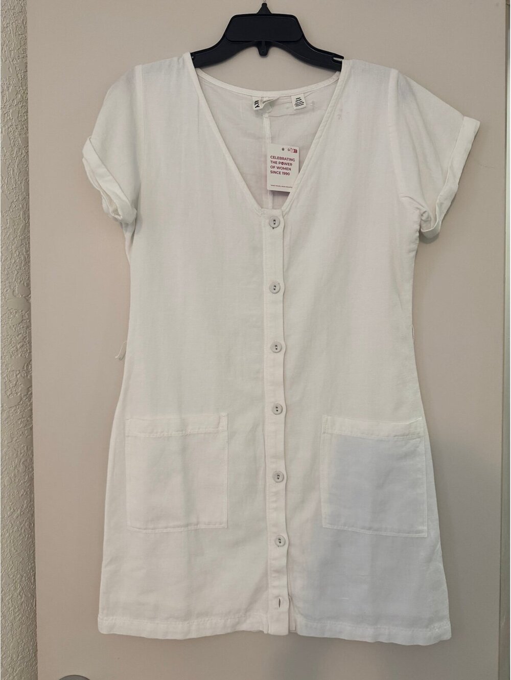Medium Roxy NWT white midi dress